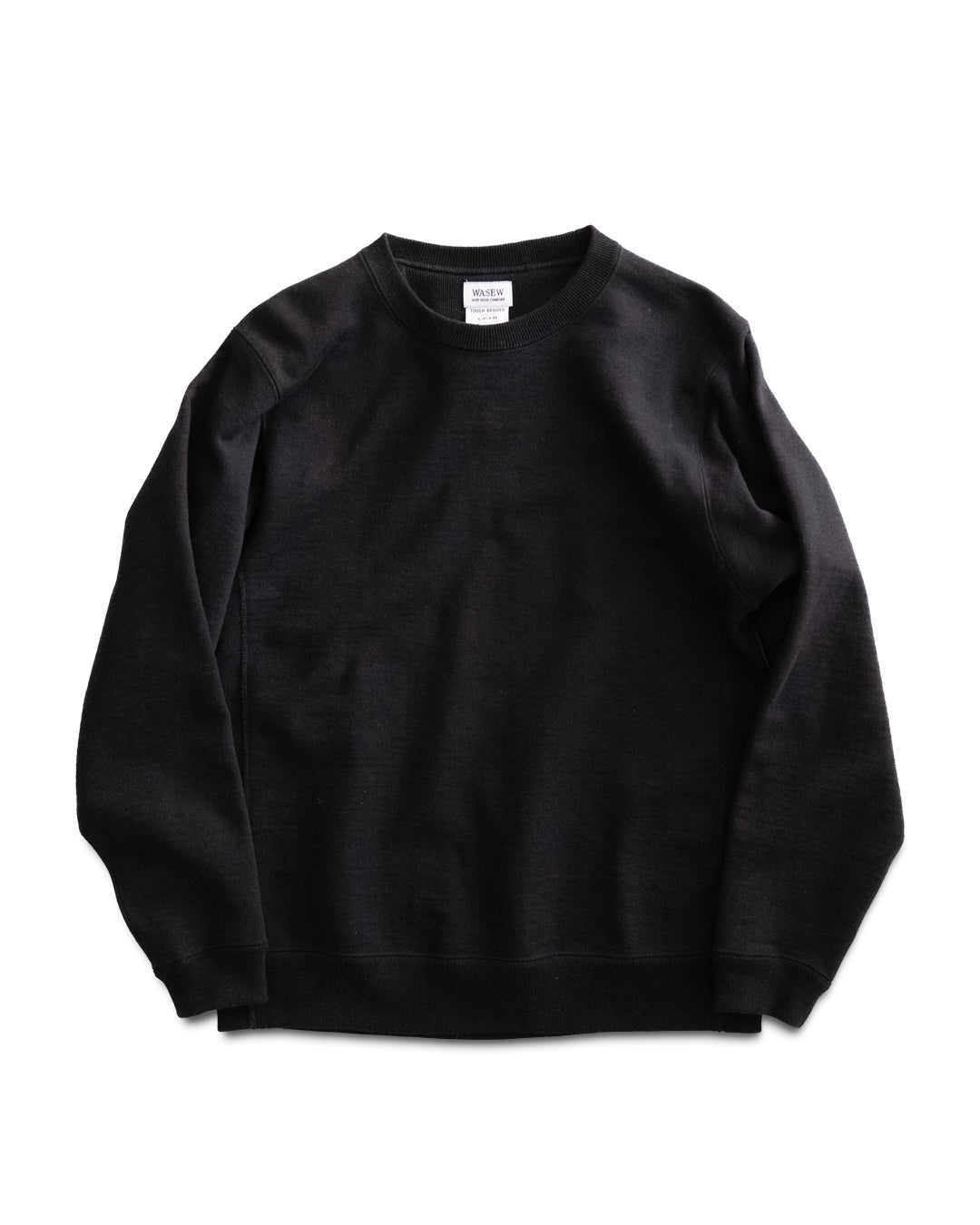 TOUGH BRAIDED SWEAT SHIRT (BLACK)