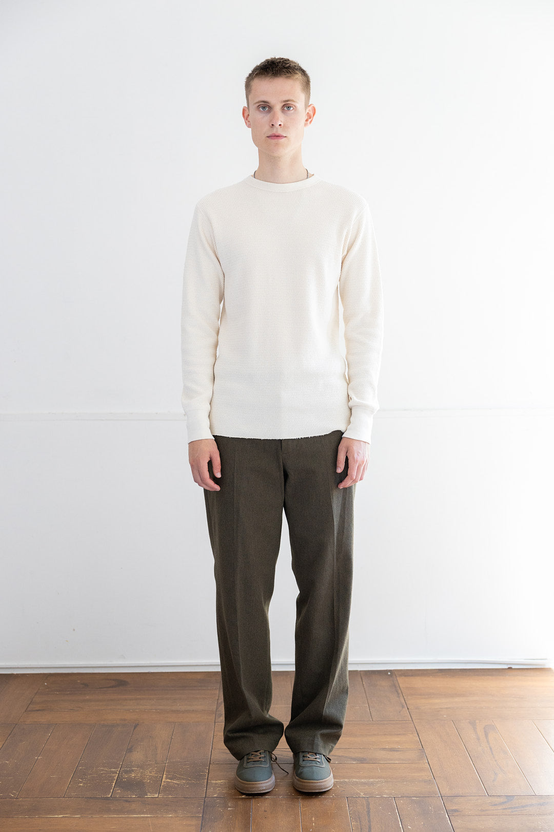 MIL THERMAL CREW NECK (NATURAL)