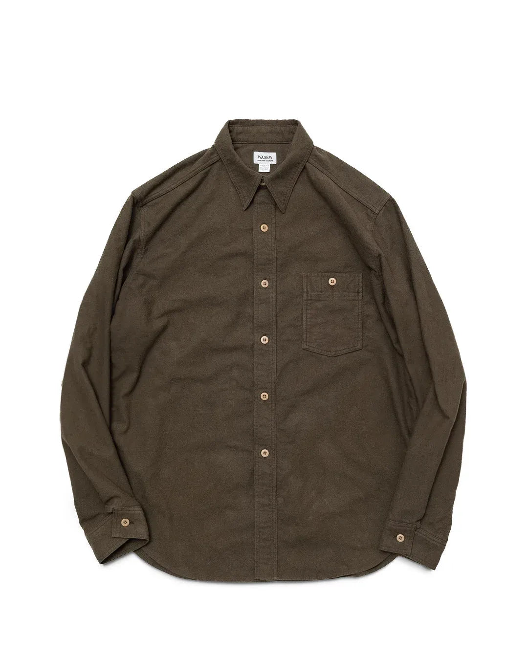 WORKING FIELD CHAMOIS SHIRT (OLIVE DRAB)
