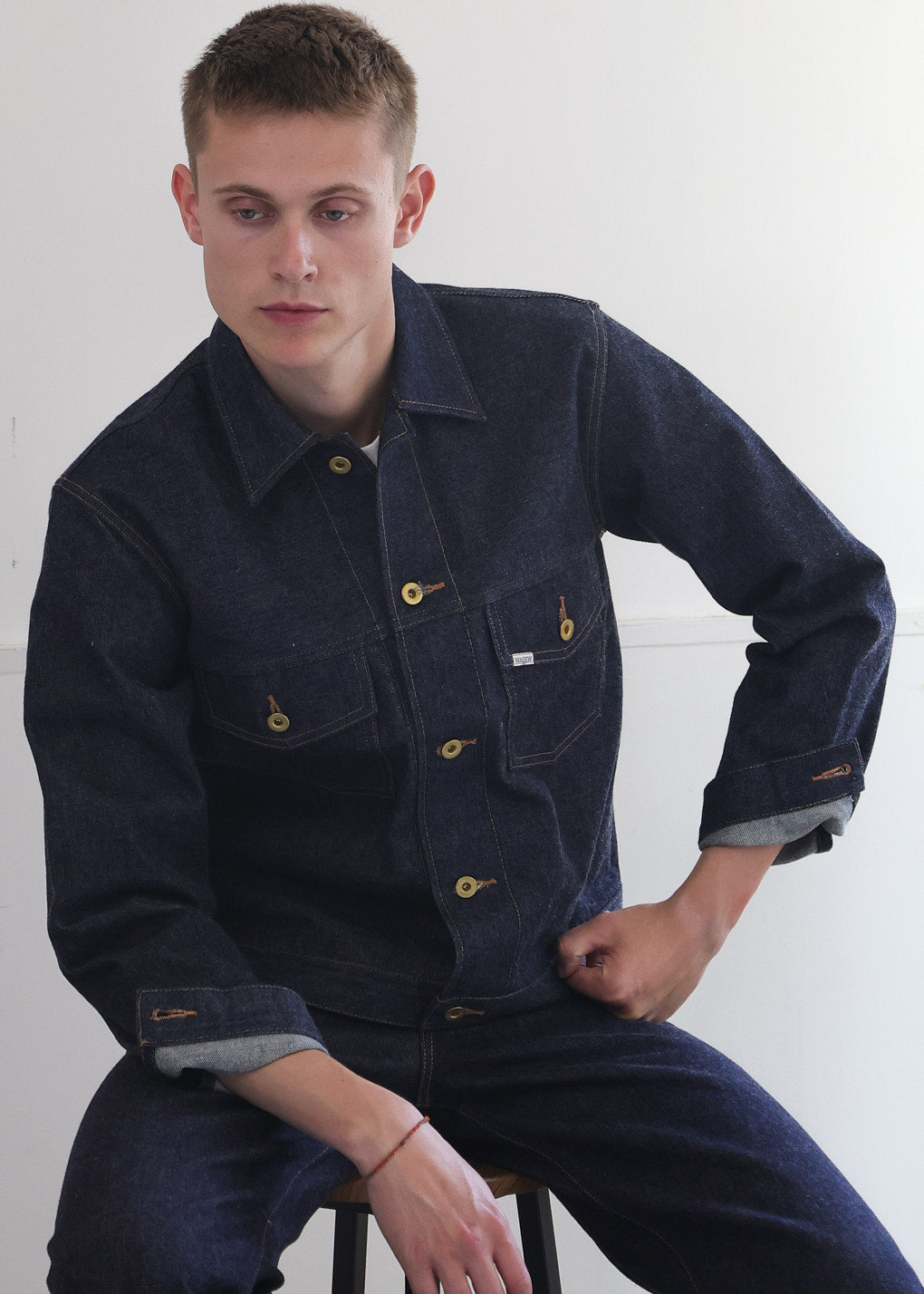 LOT0336 DENIM 1st JUMPER
