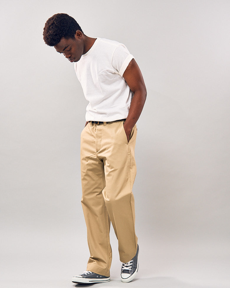 LP-19 KHAKI TROUSERS | USアーミー チノパン