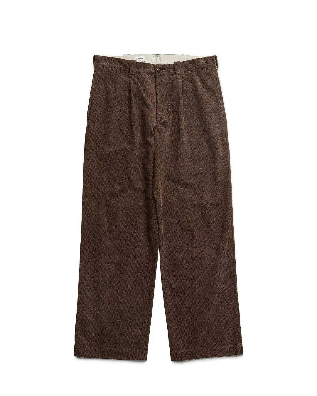 FAT TROUSERS CORDUROY (BROWN)