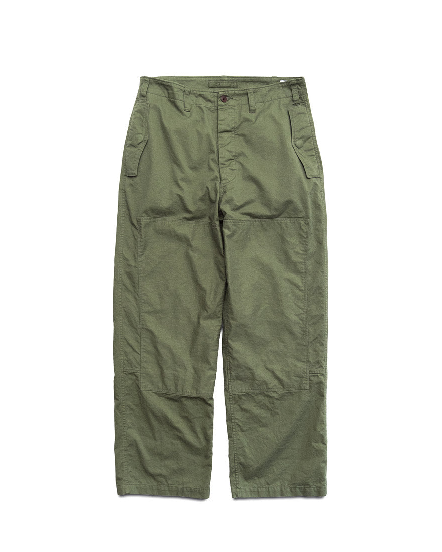 MILITARY DOUBLE KNEE PANTS (OLIVE)