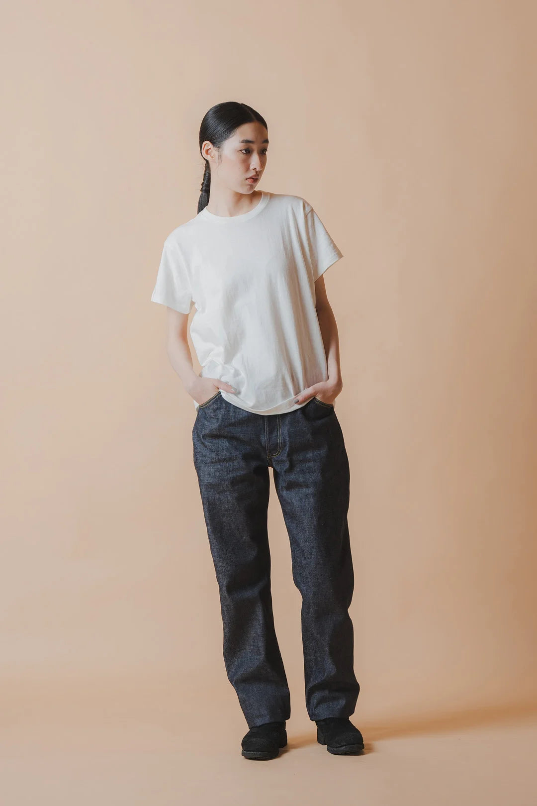 CREW NECK S/S PACK TEE | 吊り編みTシャツ