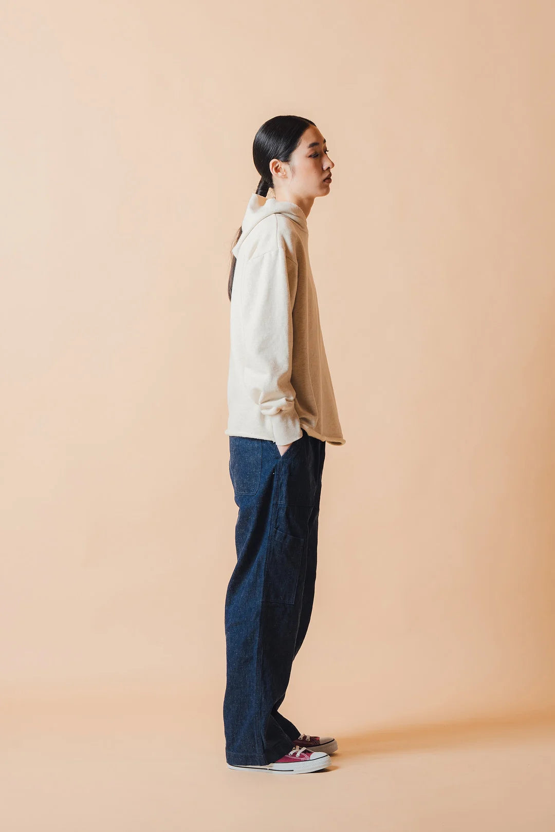 ROUGH HOODIE (OATMEAL)