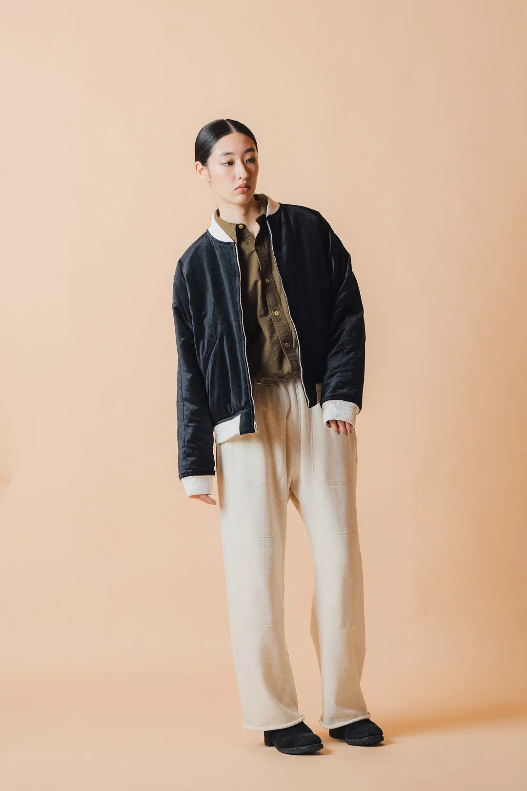 SOUVENIR JACKET (BLACK × BLACK)