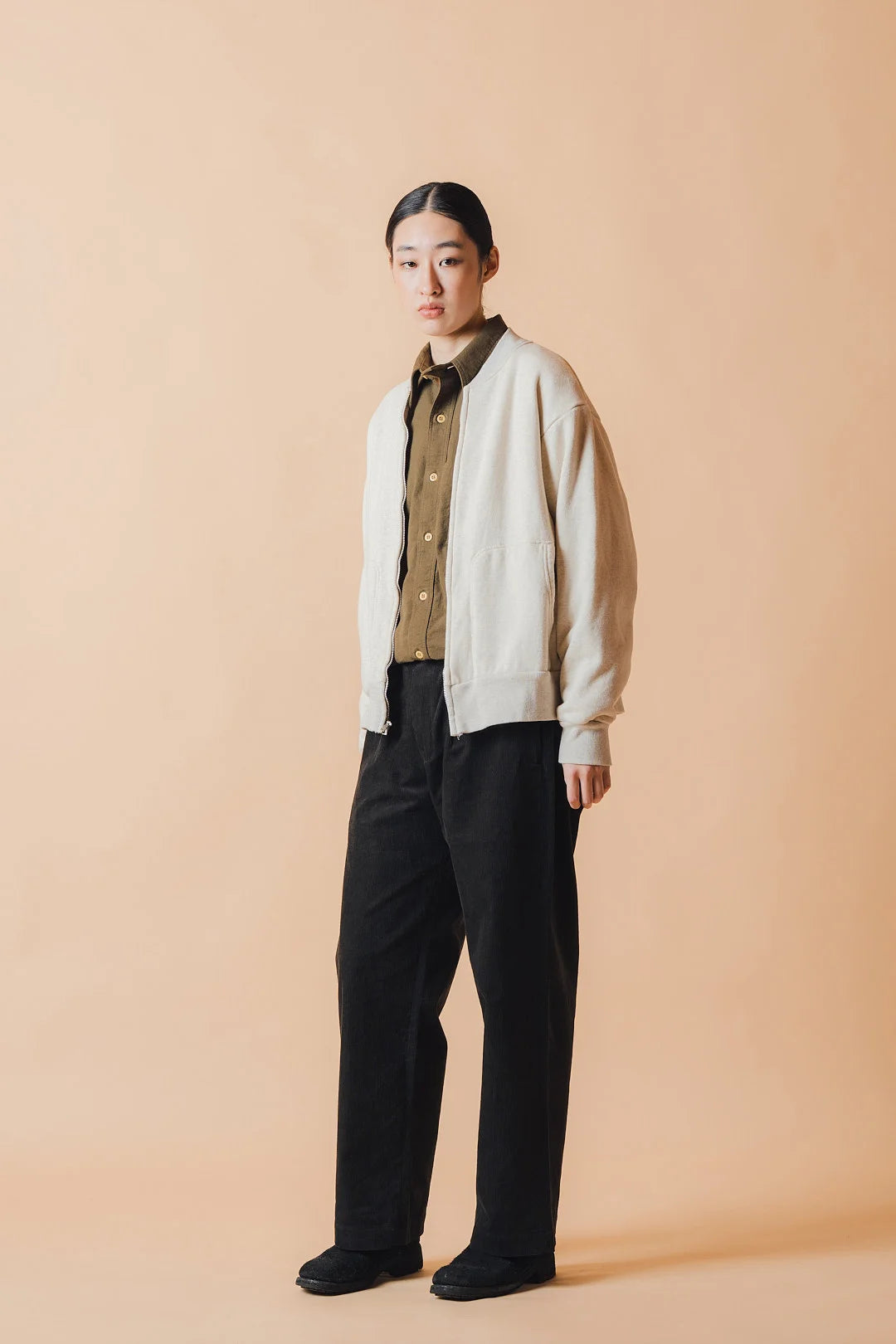 FAT TROUSERS CORDUROY (BLACK)