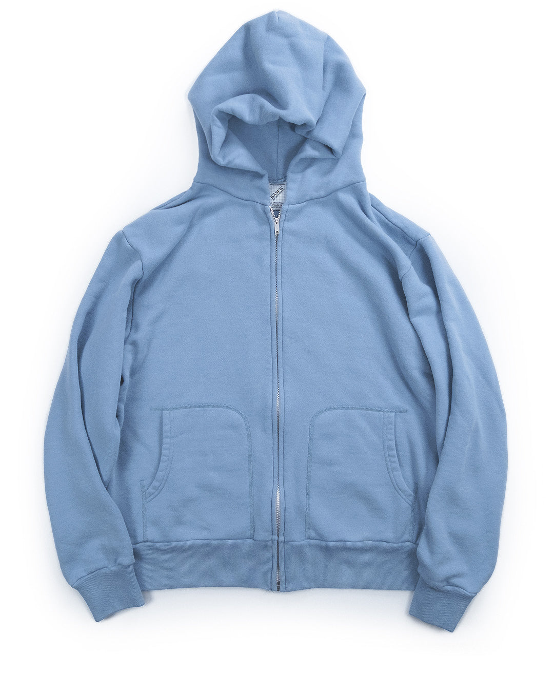 ROUGH ZIP HOODIE (BLUE)