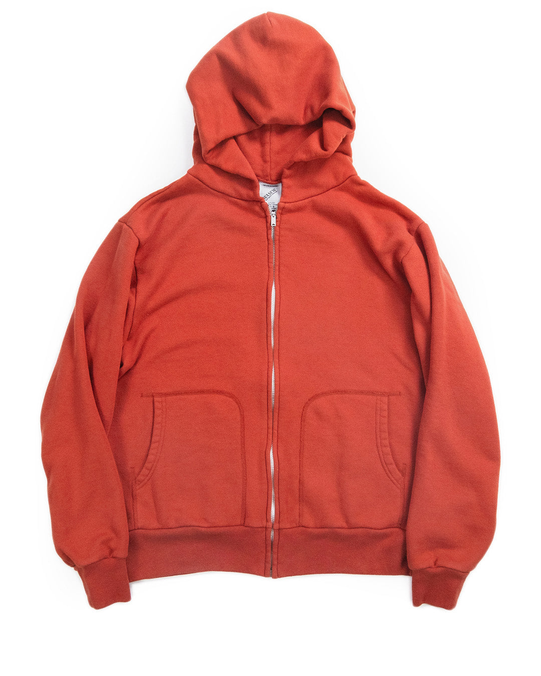 ROUGH ZIP HOODIE (RED)